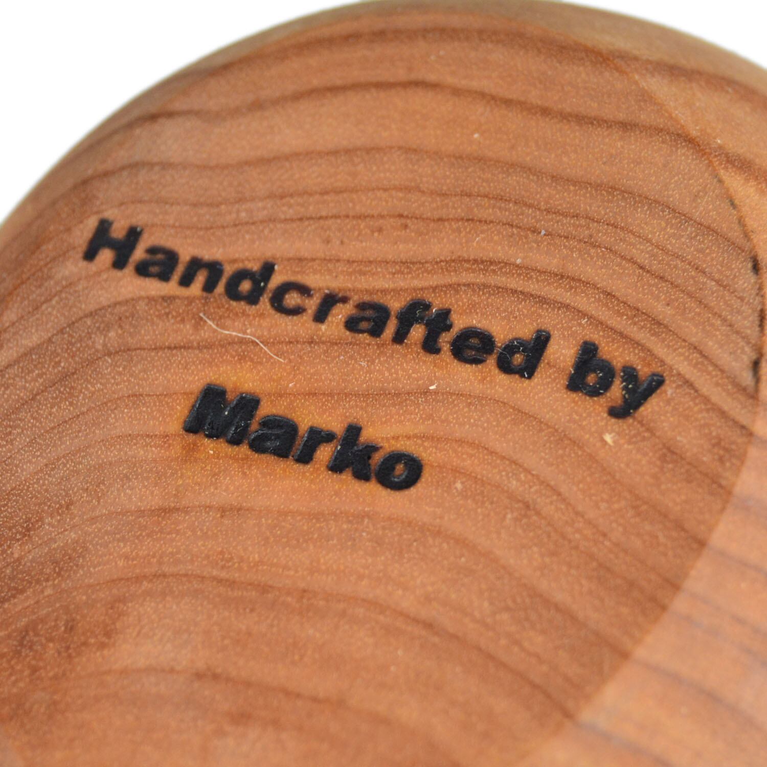 ①カーリーバーチ無垢 ククサ ブッシュクラフト パッカタイデククサ