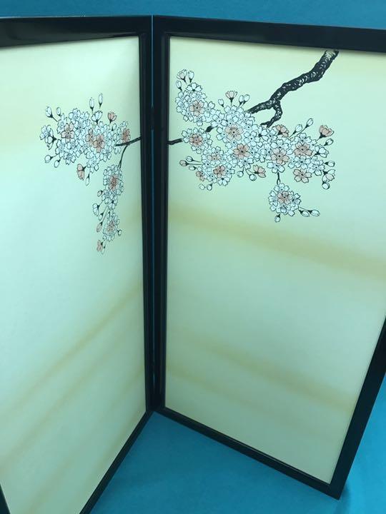 23号 駒武者 屏風