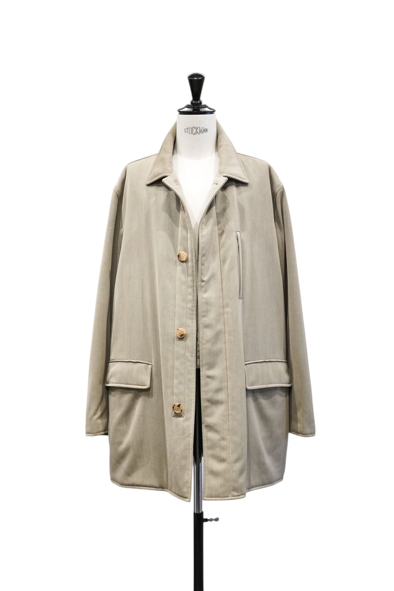 Loro Piana カシミヤ100% ダブルフェイス カバーオール 52 90's 