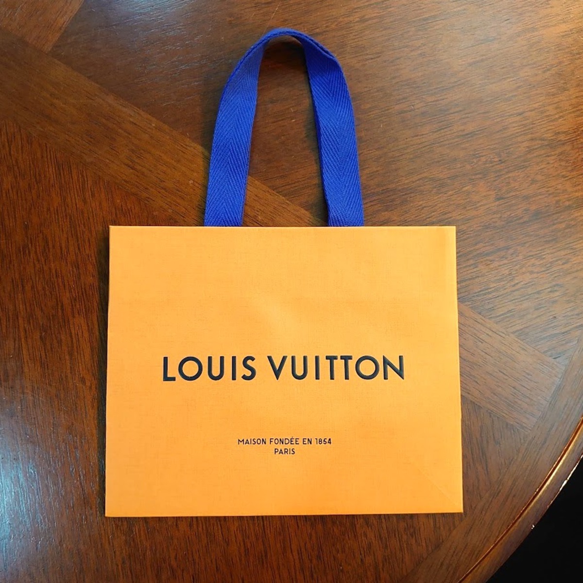 Sサイズ1枚 LOUISVUITTON ルイヴィトン オレンジ ショッパー 紙袋 送料