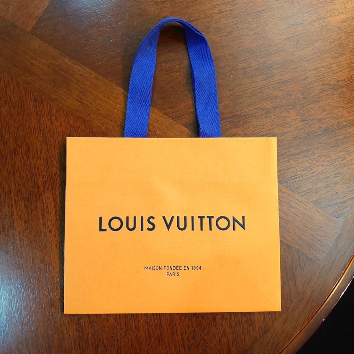 Sサイズ1枚 LOUISVUITTON ルイヴィトン オレンジ ショッパー 紙袋 送料