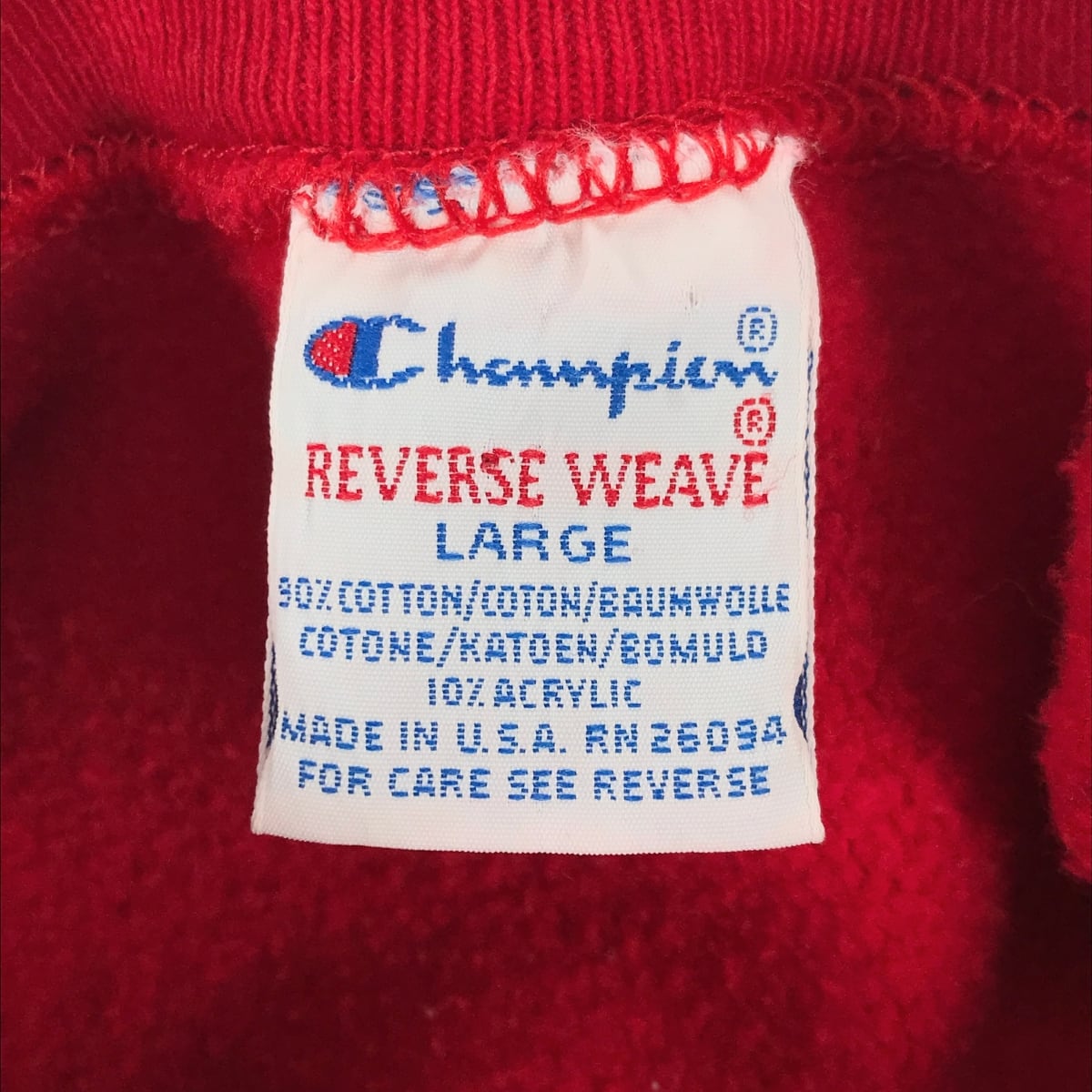 CHAMPION チャンピオン 90年代 USA製 刺繍タグ リバースウィーブ