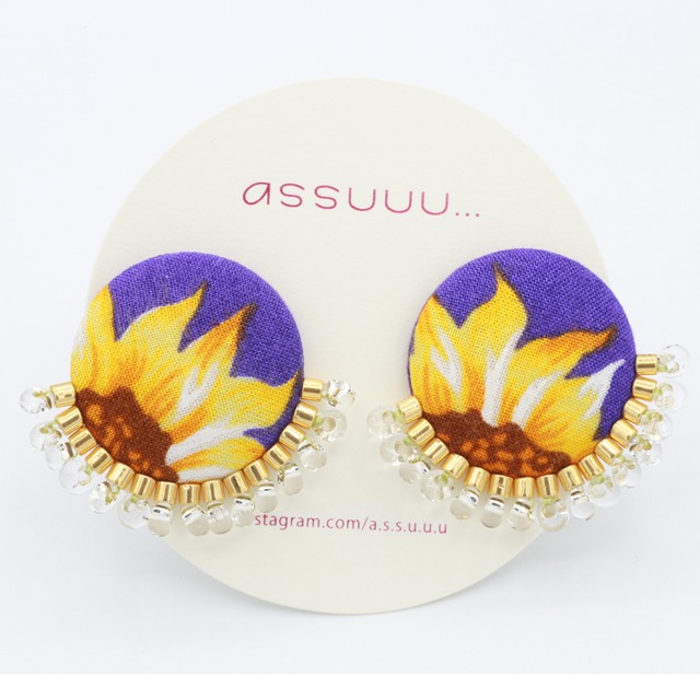 assuuu.../74/アッスー/D girlピアス/ひまわり