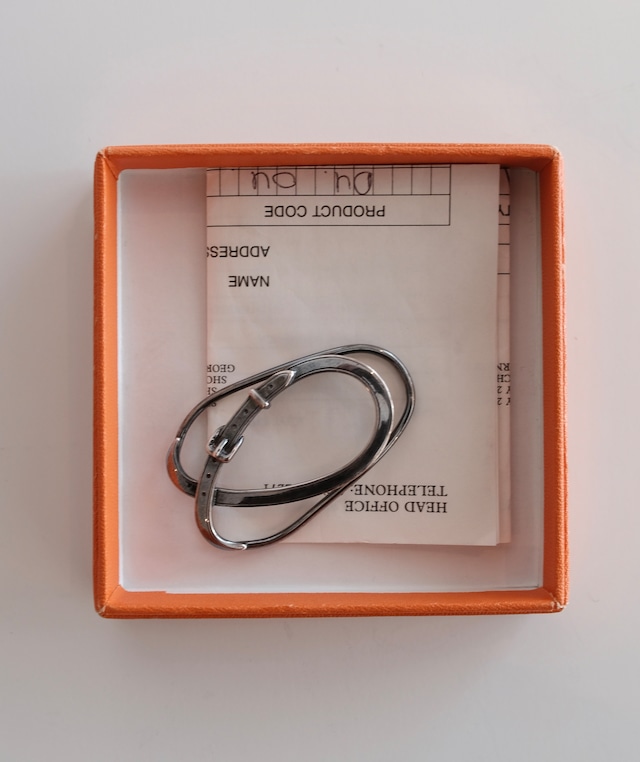 1991. HERMES SILVER MONEY CLIP