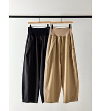 ご予約品】《YENN》WAIST RIB CURVE PT [Y262-31041]【送料無料】 納期