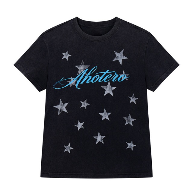 fade star logo short-sleeve tee　フェードスターロゴ半袖ティー　J1993