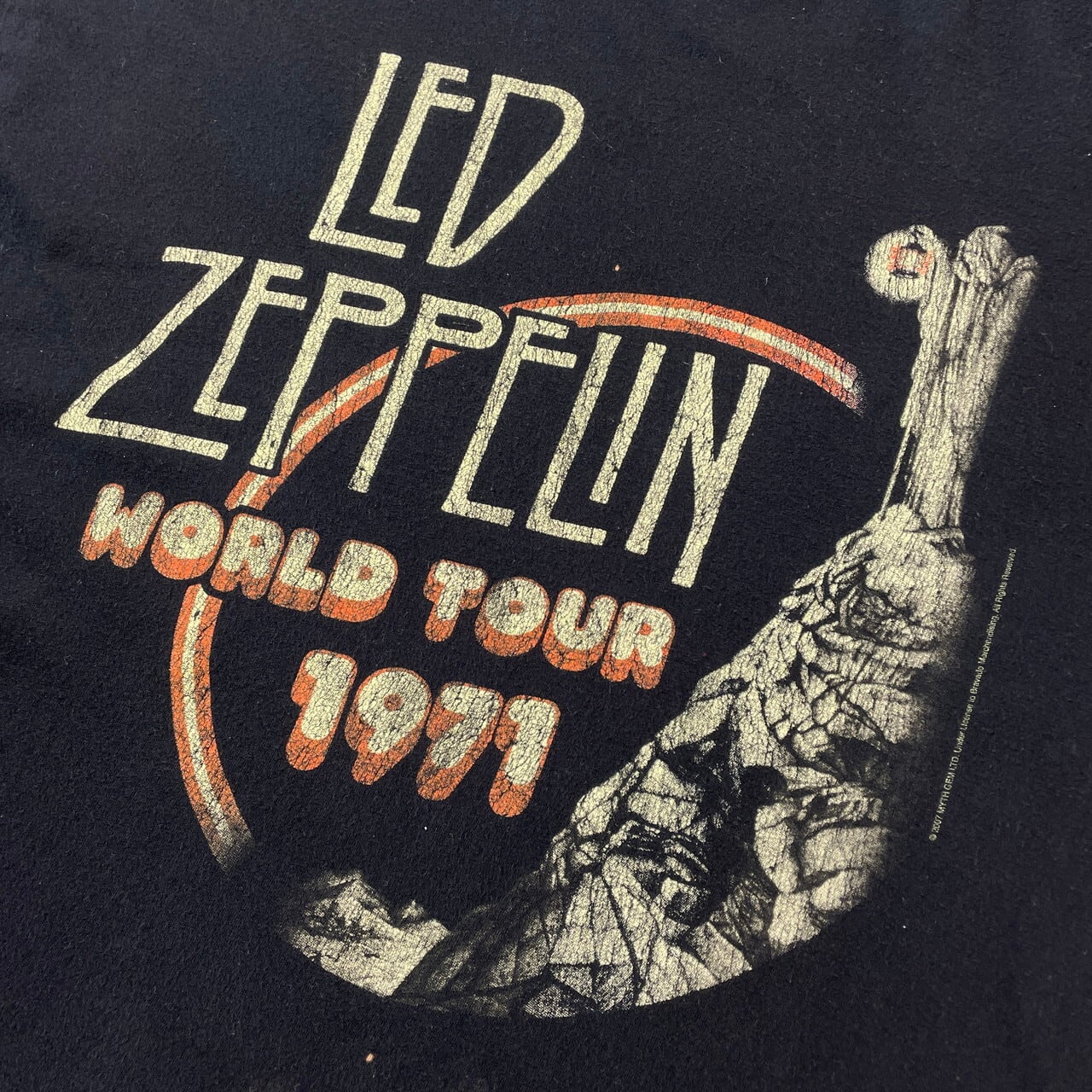 00年代 LED ZEPPELIN レッドツェッペリン バンドTシャツ メンズL 古着