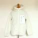 Leather Pocket Pile Hooded Jacket　White