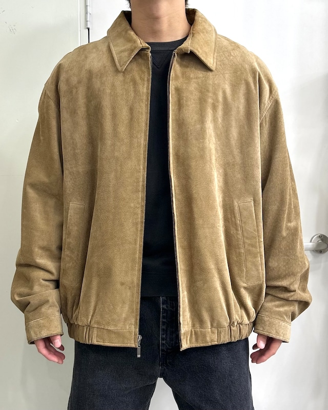 00’s Round Tree&Yorke  Design Suede Jacket【Roots店】