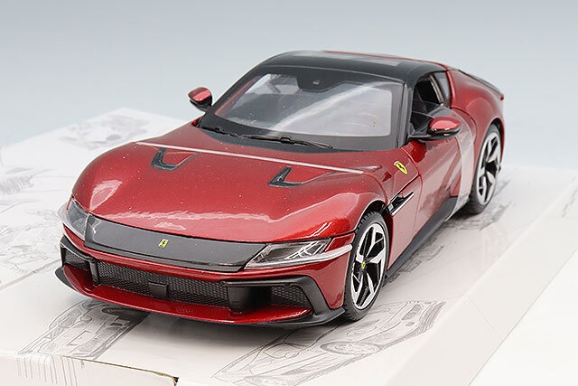 BBURAGO / ブラーゴ　1/24 フェラーリ ドーディチ チリンドリ レッド 　18-26033R