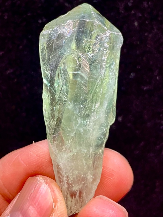 10) グリーン・アメジスト「プラシオライト」原石