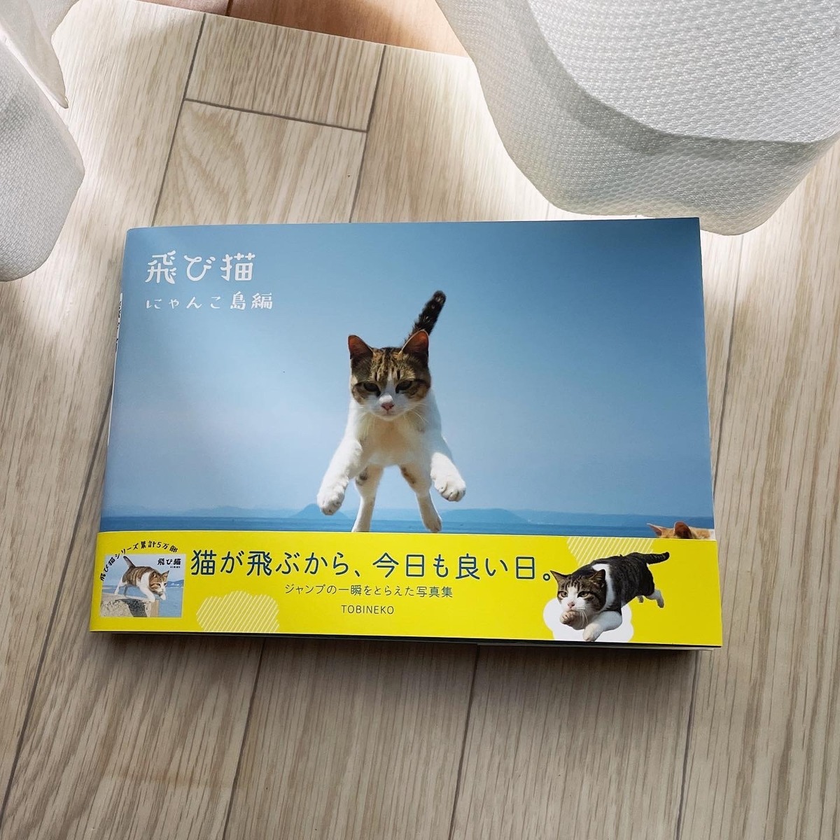 新作写真集「飛び猫・にゃんこ島編」＆「どら猫」写真集セット（送料  