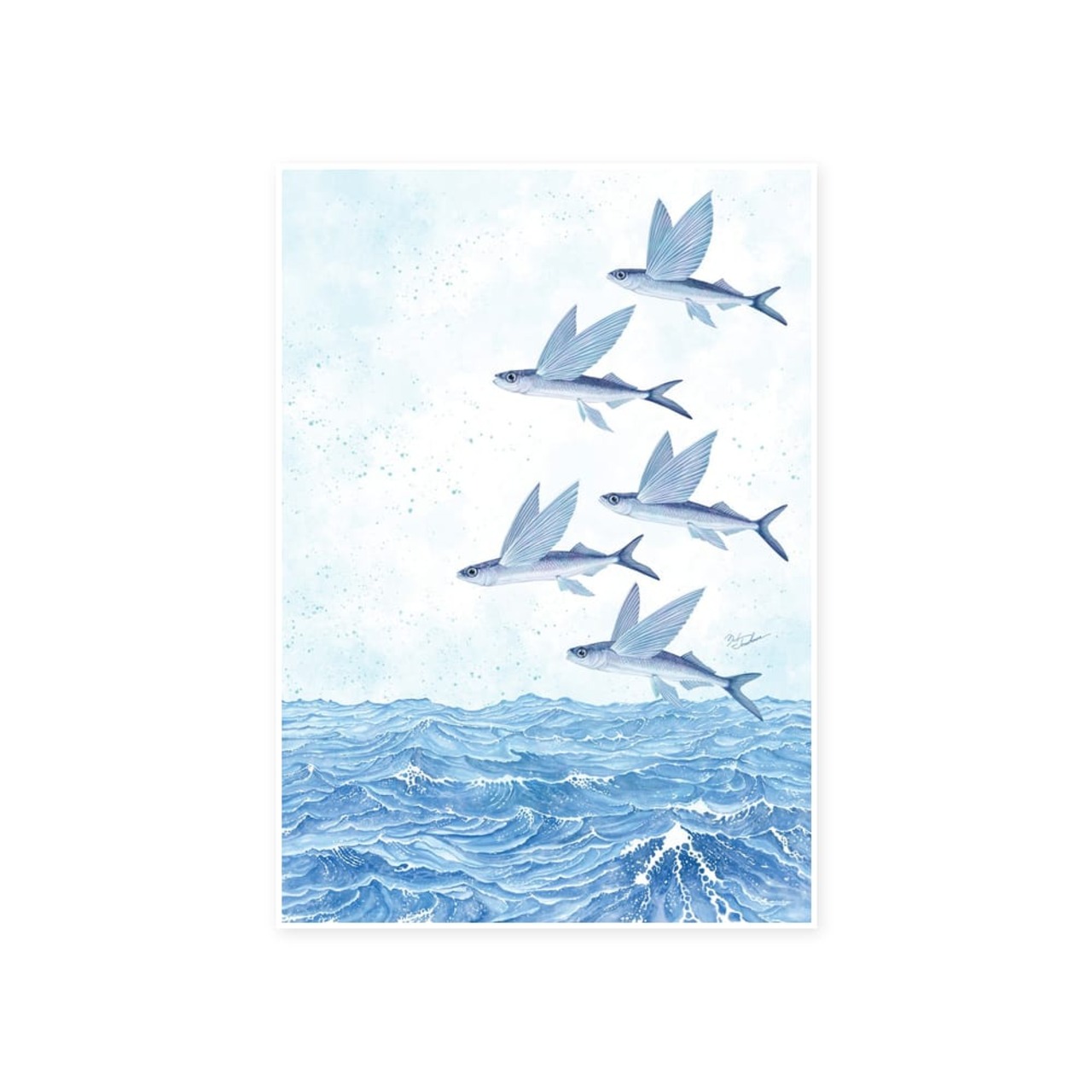 A3｜魚翔海図（ぎょしょうかいず）（フレームなし）