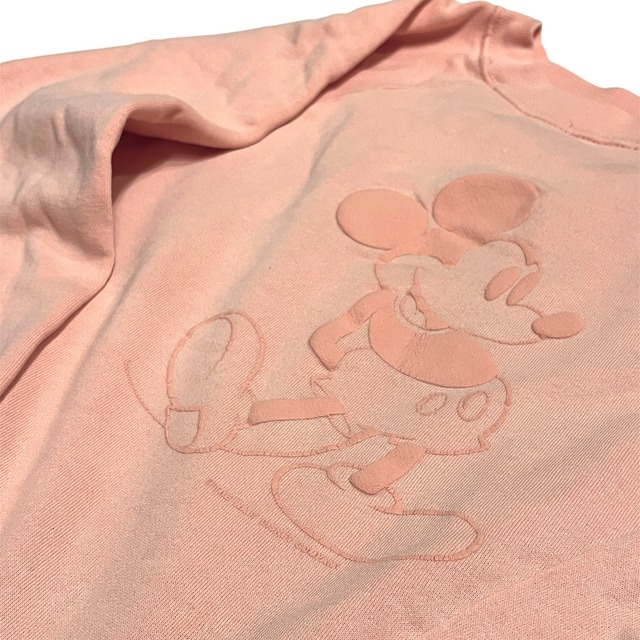 70's~ Mickey Mouse print sweat shirt