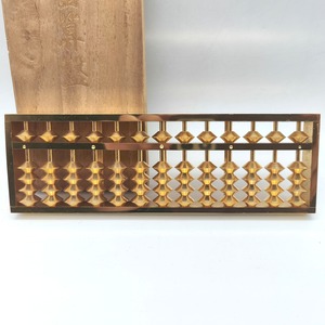 黄金算盤・そろばん・金属製・金メッキ・No.260916-02・梱包サイズ60