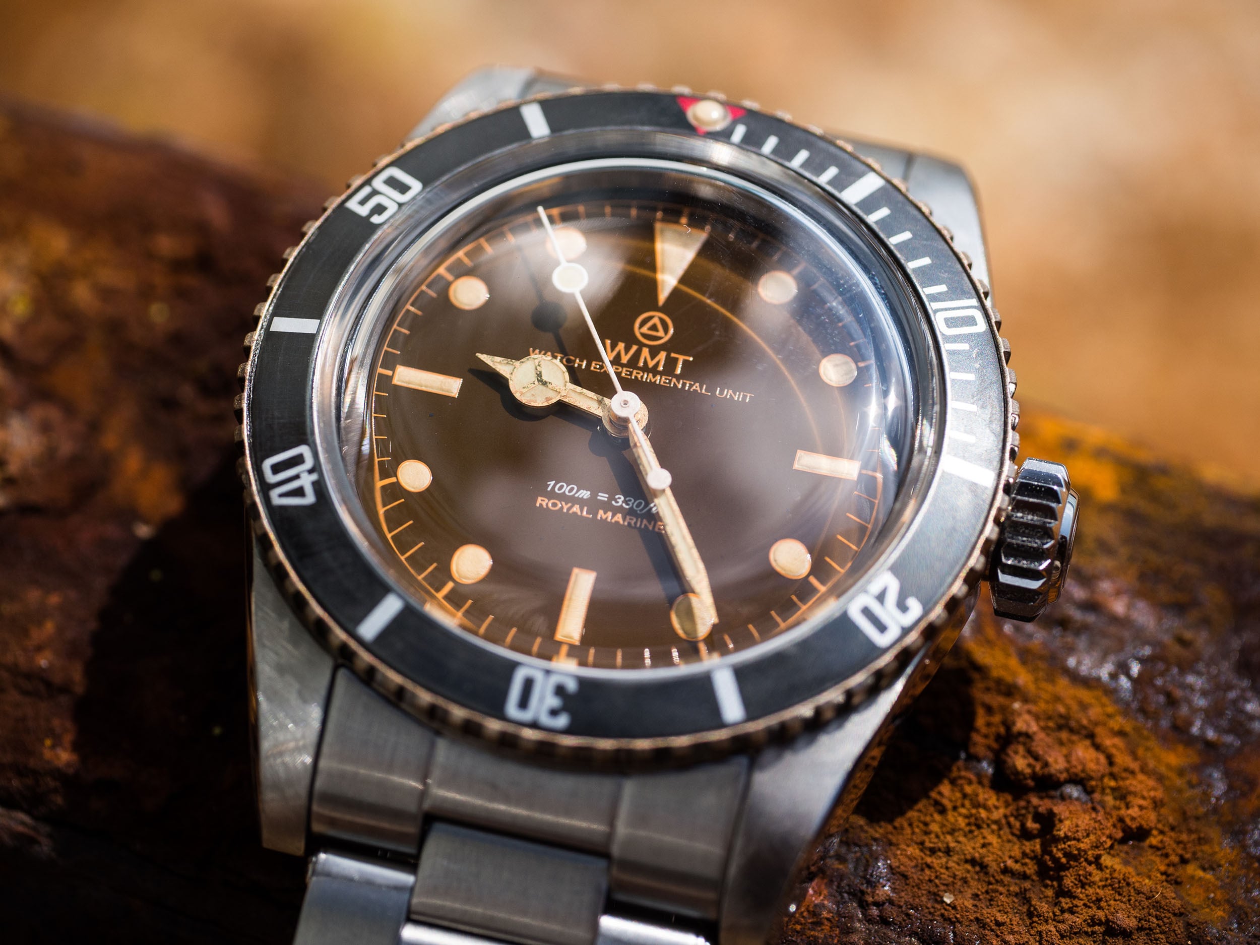 WMT Sea Diver – All Aged With Brass Bezel / Tropical Dial Edition