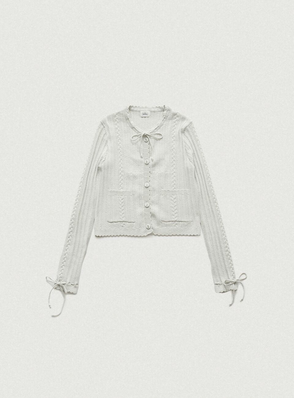The Barnnet] Mint Nellia Ribbon Cardigan 正規品 韓国ブランド 韓国