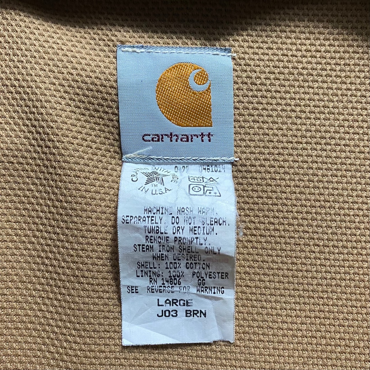 vintage CARHARTT made in USA “Active Jacket”