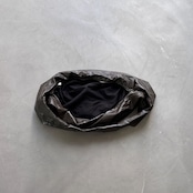 【受注予約:7月中旬入荷予定】fake leather shoulder bag/ darkbrown
