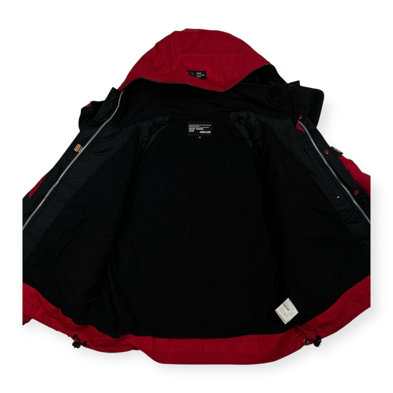 SHIMANO シマノ NEXUS HYPER FISHING GEAR ネクサス 撥水 フード付き フィッシング ジャケット サイズ LL /レッド