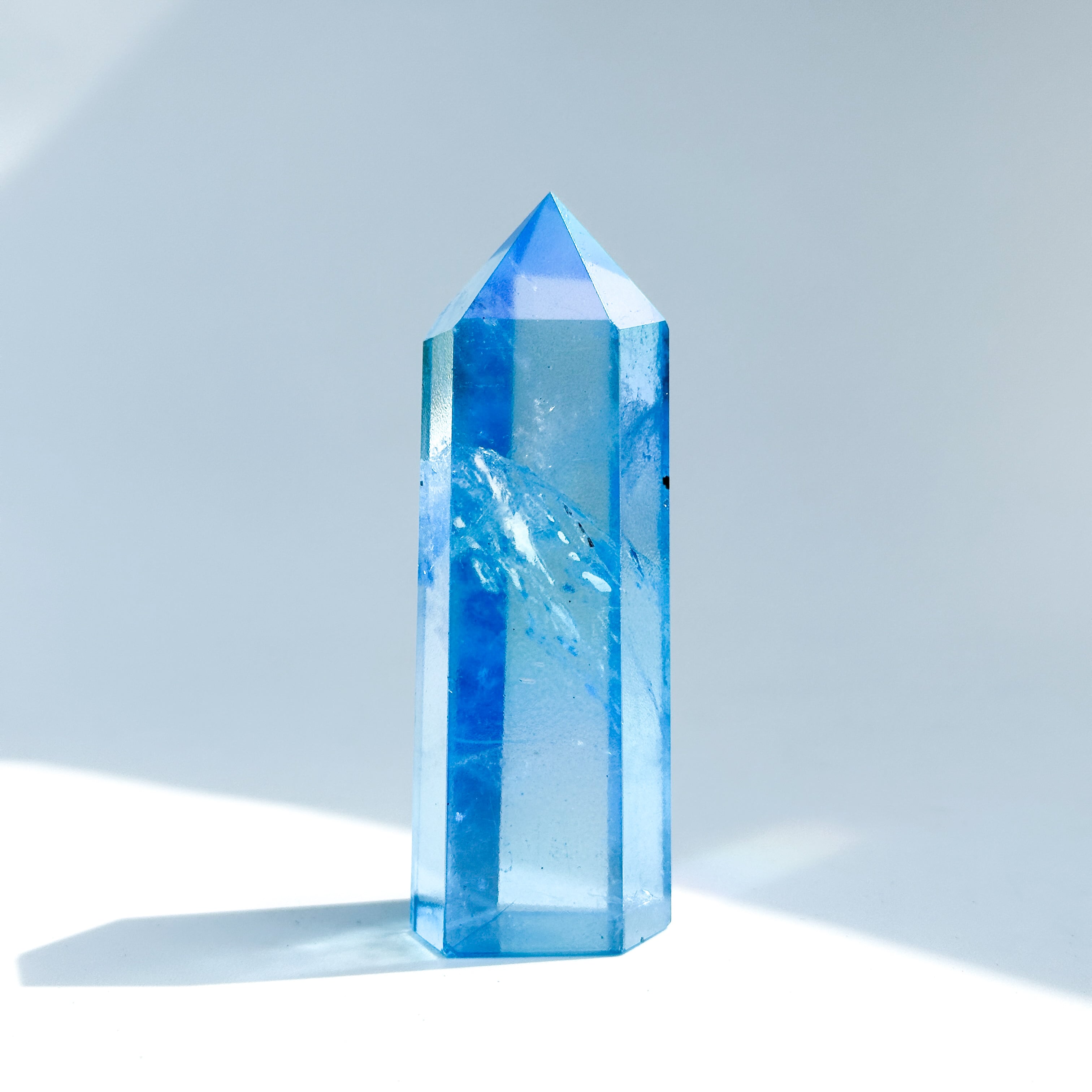 ブルーオーラクォーツ タワー21✧ Blue Aura Quartz ✧天然石・鉱物