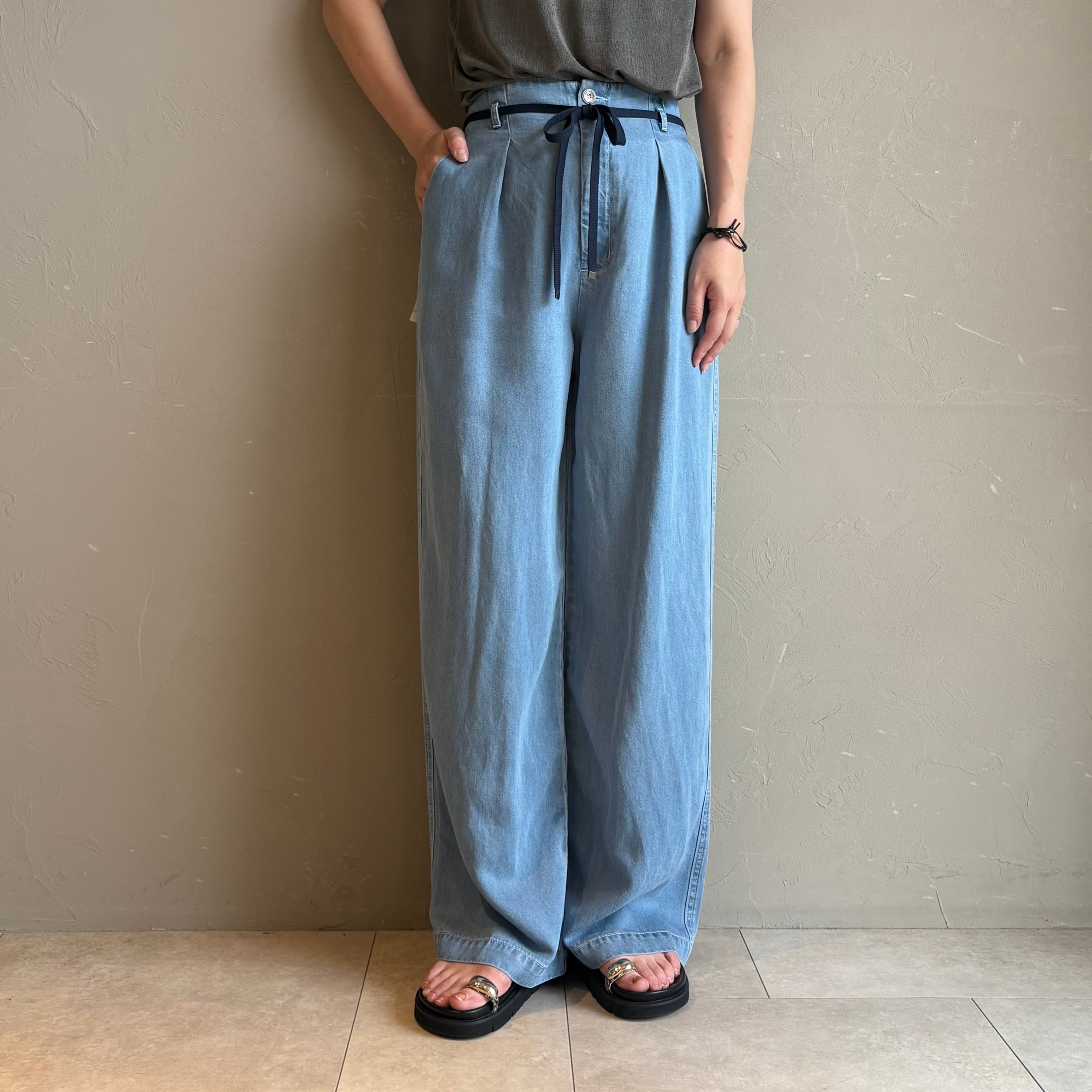 Praia 】セルロースワイドデニム | valance 福井｜レディース セレクト