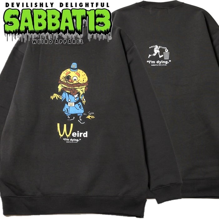 SABBAT13 / サバトサーティーン / サバト13「OFFICER SWEAT」オーバー