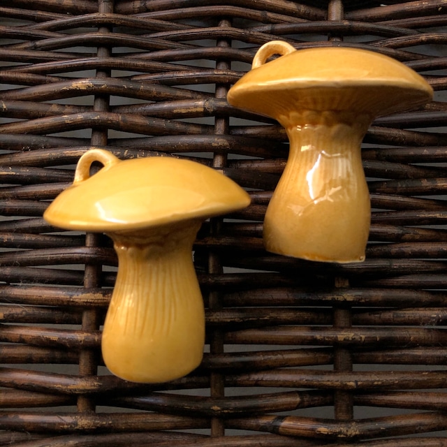 Vintage Masshroom Salt & Pepper / キノコソルトアンドペッパー