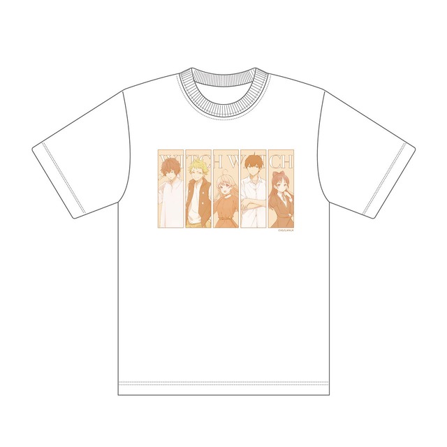 【4571576727203受注生産】TVアニメ『ウィッチウォッチ』　Tシャツ（集合）L