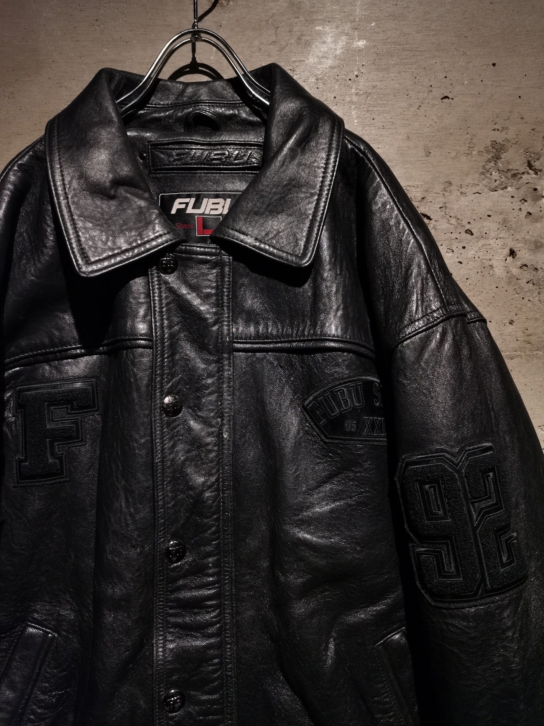 wu-wearレザージャケット　激レア　fubu rocawear enyce 中古・古着通販】ROCA WEAR (ロカウェア) レザージャケット ブラック