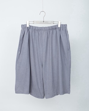 "KING SIZE" baggy silhouette sweat short trousers