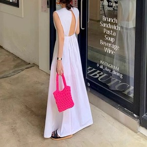 openback dress W00084