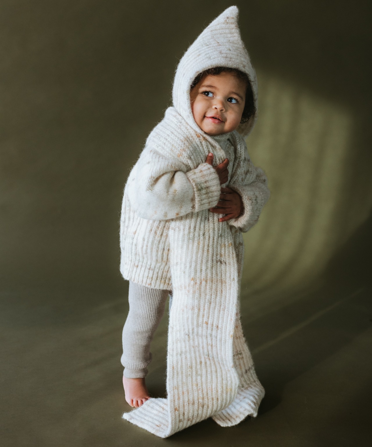 MABLI　BLEWOG PULLOVER - MOSS SPECKLE/D_2