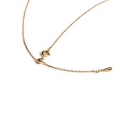 【MARKET】SINGLE STONE NECKLACE 0153