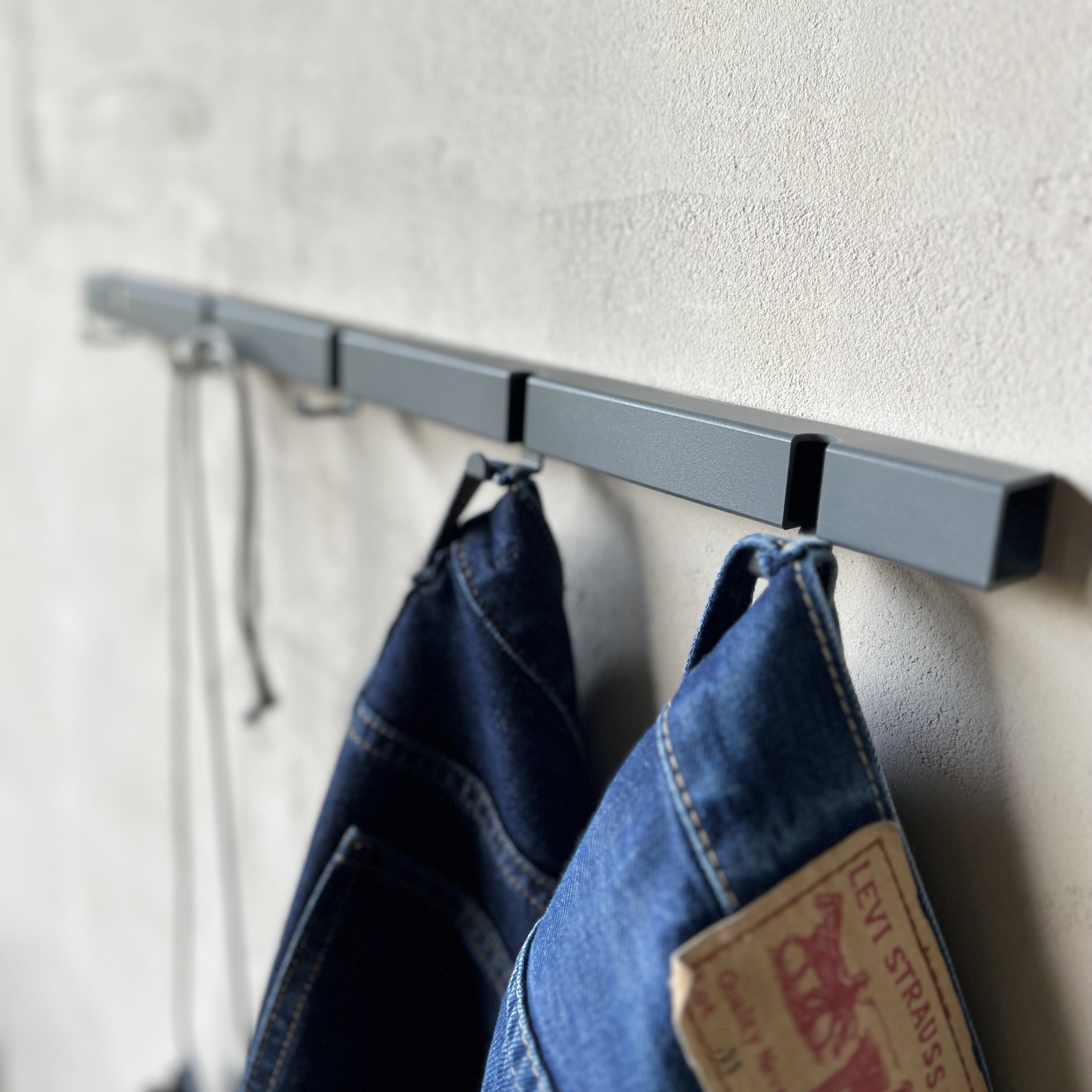 壁掛け5連フック 【Kakete】 | qualiafactory(クオリアファクトリー