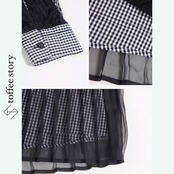【2color】美しい瞬間を、楽しむ。レースとプリーツのロングワンピース 《PL0047》