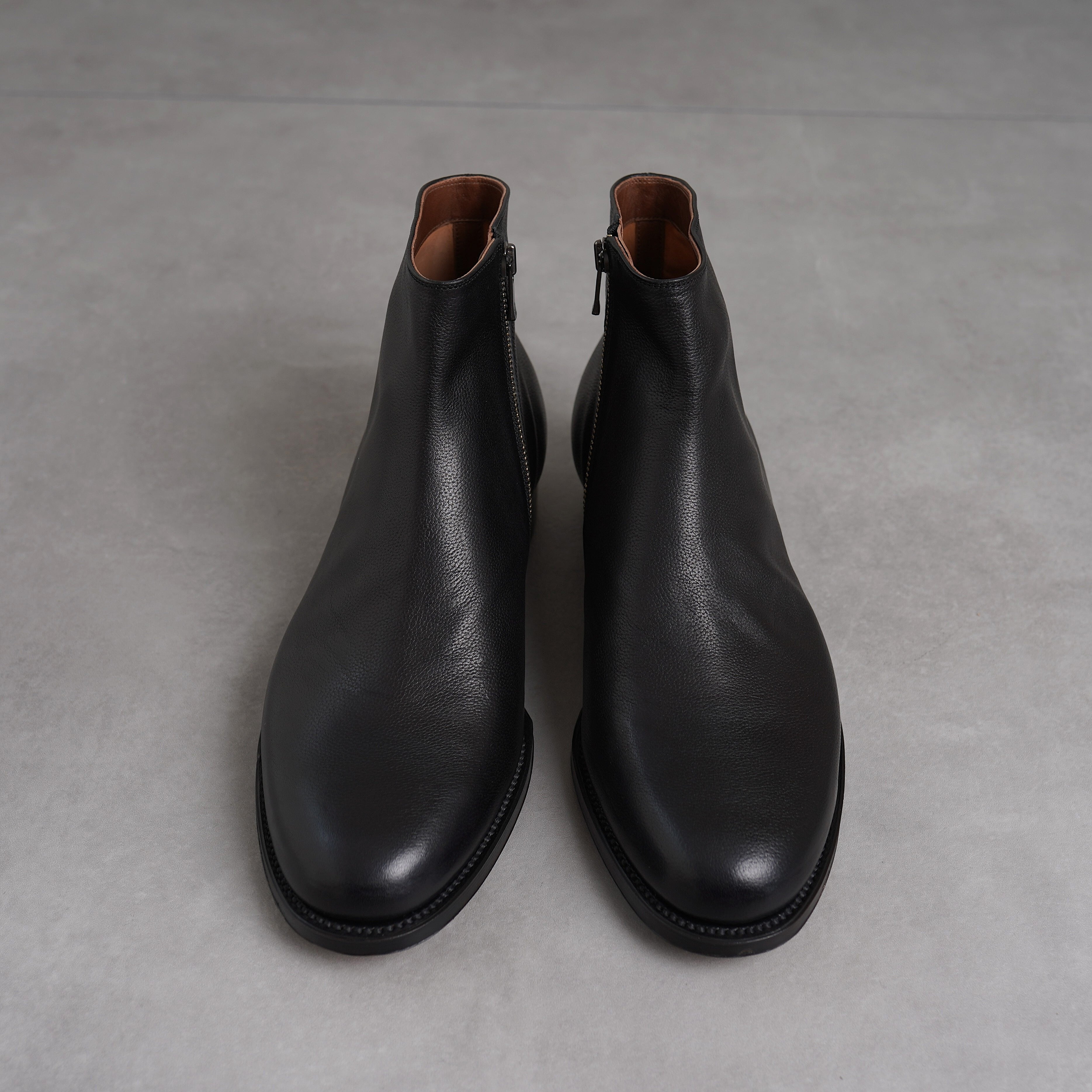 forme / MOLDER SIDE ZIP BOOTS “SIENA / BLACK” | suikazura