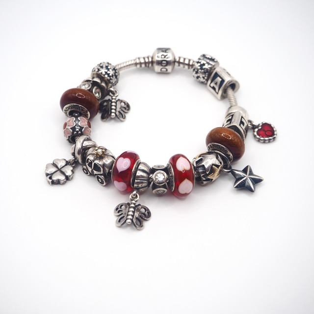 Pandora チャーム ブレスレット シルバー925  パンドラ