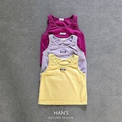 韓国子供服 / 26Autumn / 〖取寄〗Hans / リミットタンク / キッズ服 / ジュニア服 *XS~JM*