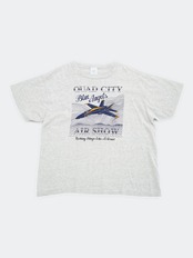 90s plane print tee
