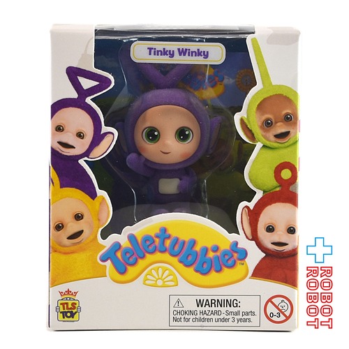 ロイヤルサブジェクト テレタビーズ チービー ティンキー・ウィンキー 2.5インチ フロッキー コレクティブル ミニフィギュア 未開封