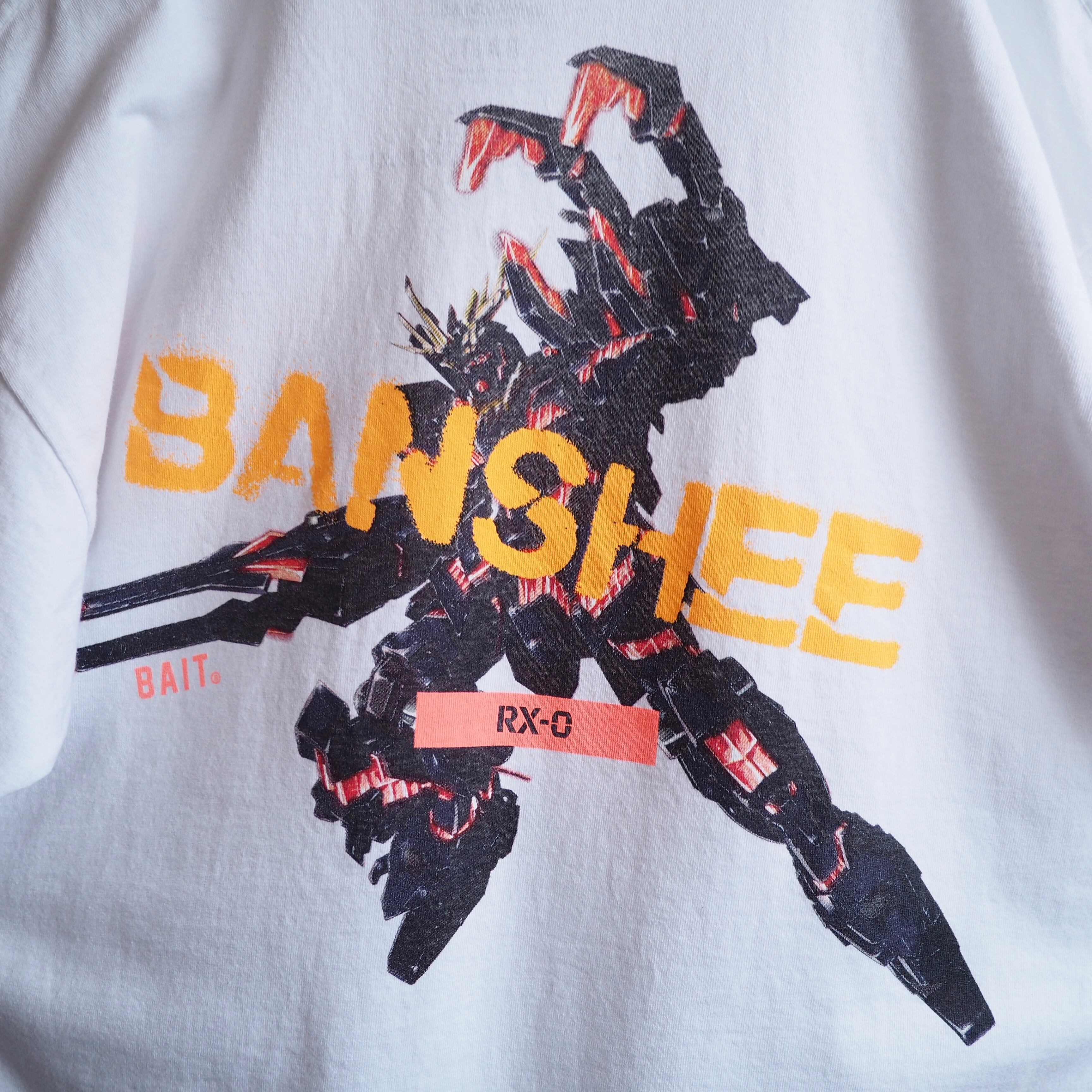 ” GUNDAM UNIVERSE ” ” BANSHEE NORN ” graphic printed loose Tee (made in Usa)