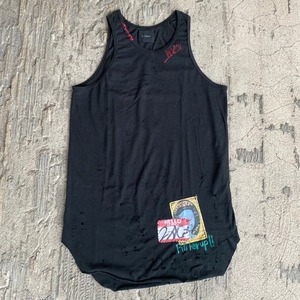 【NEW】ZAC VARGAS / patch tank top/5色展開