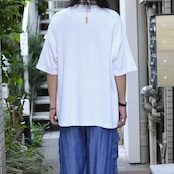 LE COLLEZIONI STRUCTURE white knitted shirt