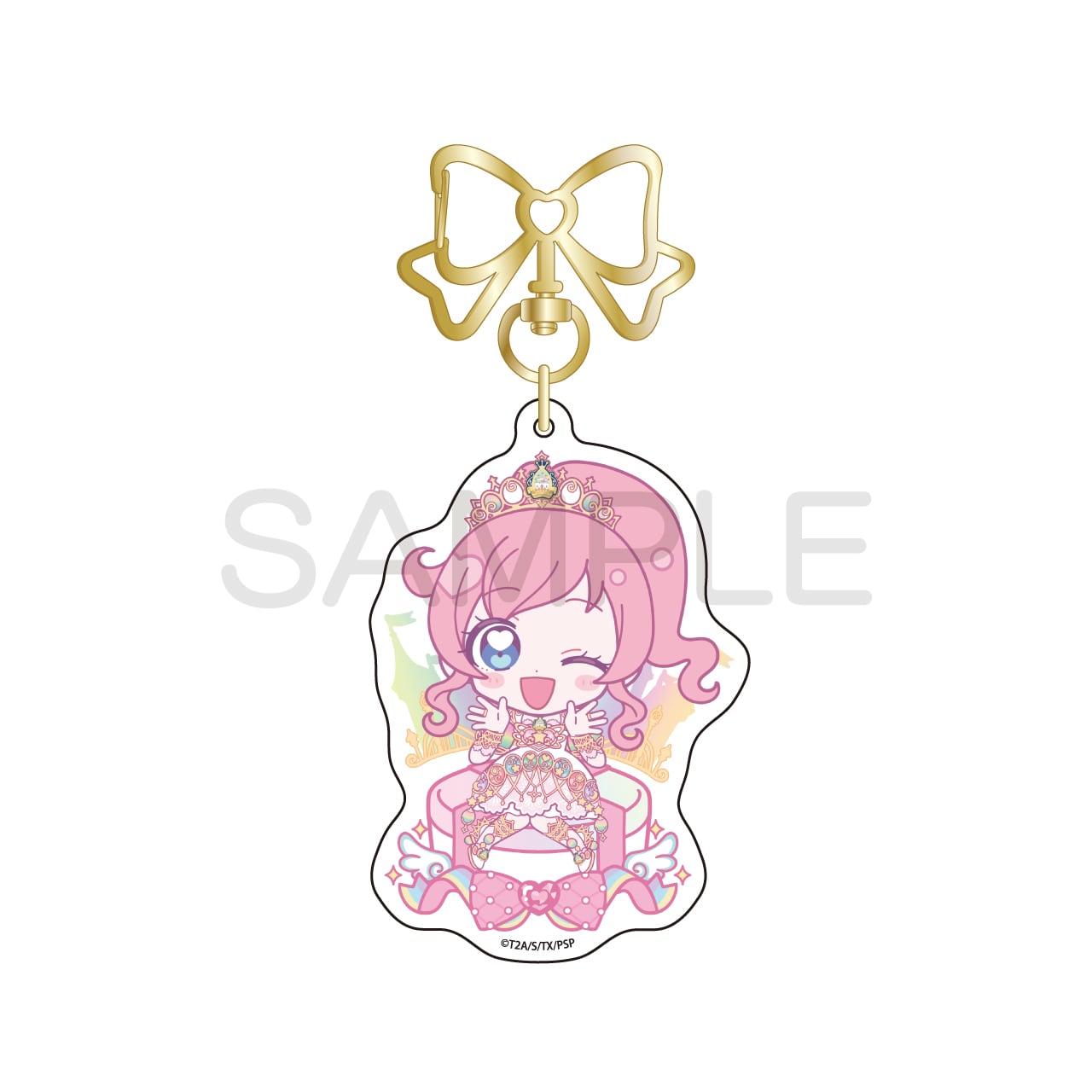 プリティーシリーズ きゃらっぴん アクリルキーホルダー みらい