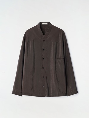 LEMAIRE　V-NECK SHIRT　LICORICE　SH1304 LF1308