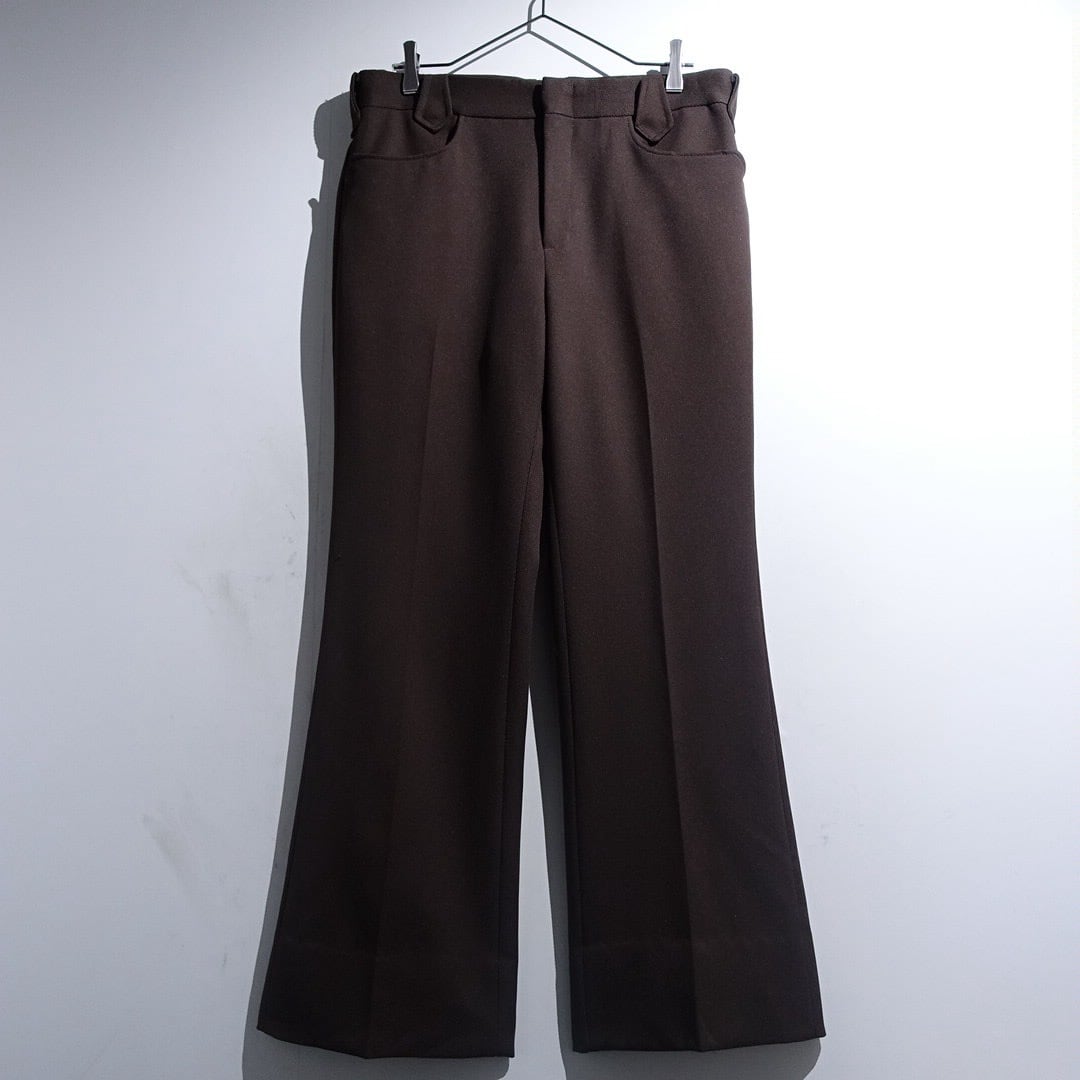 "Wrangler" Brown Western Desgin Flare