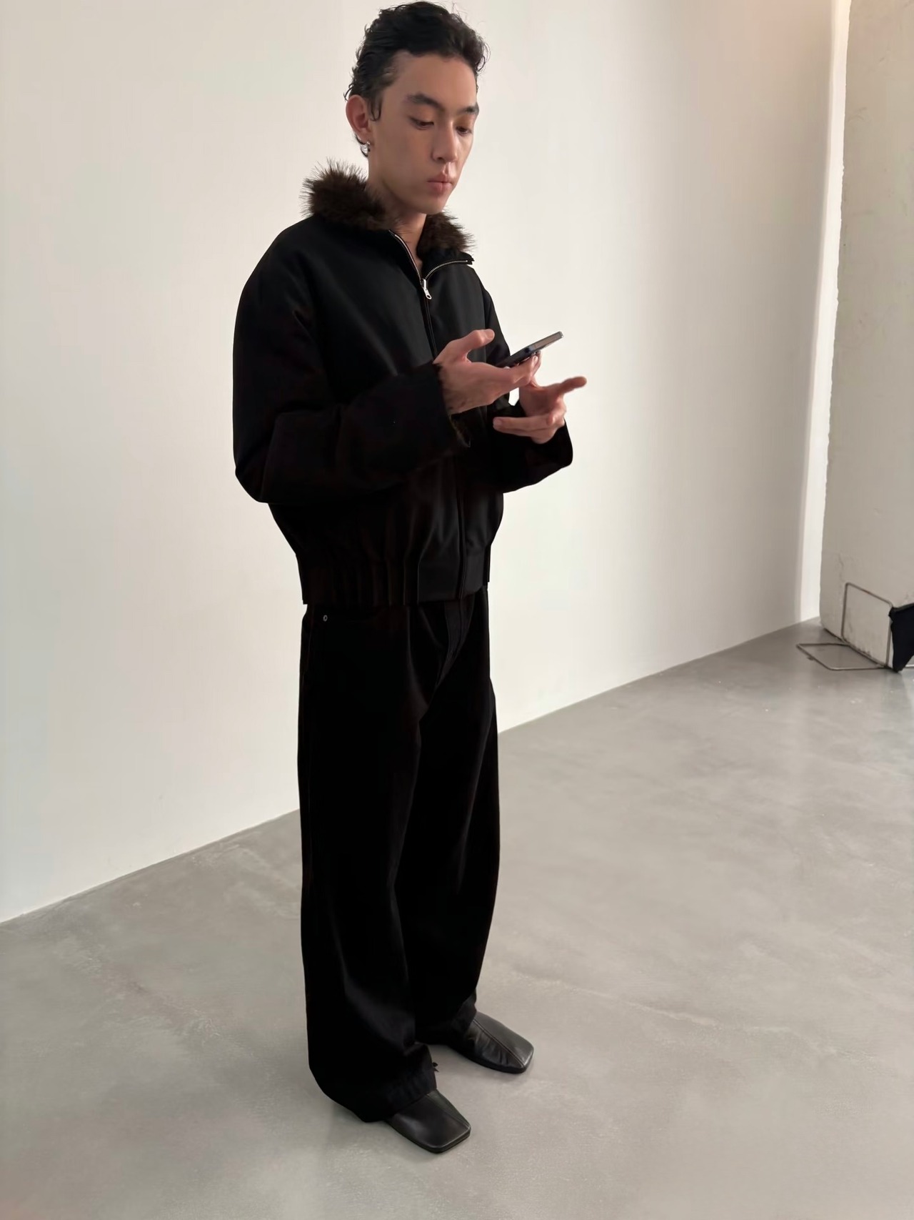 JCAESAR STUDIO REVERSIBLE PADDED COAT