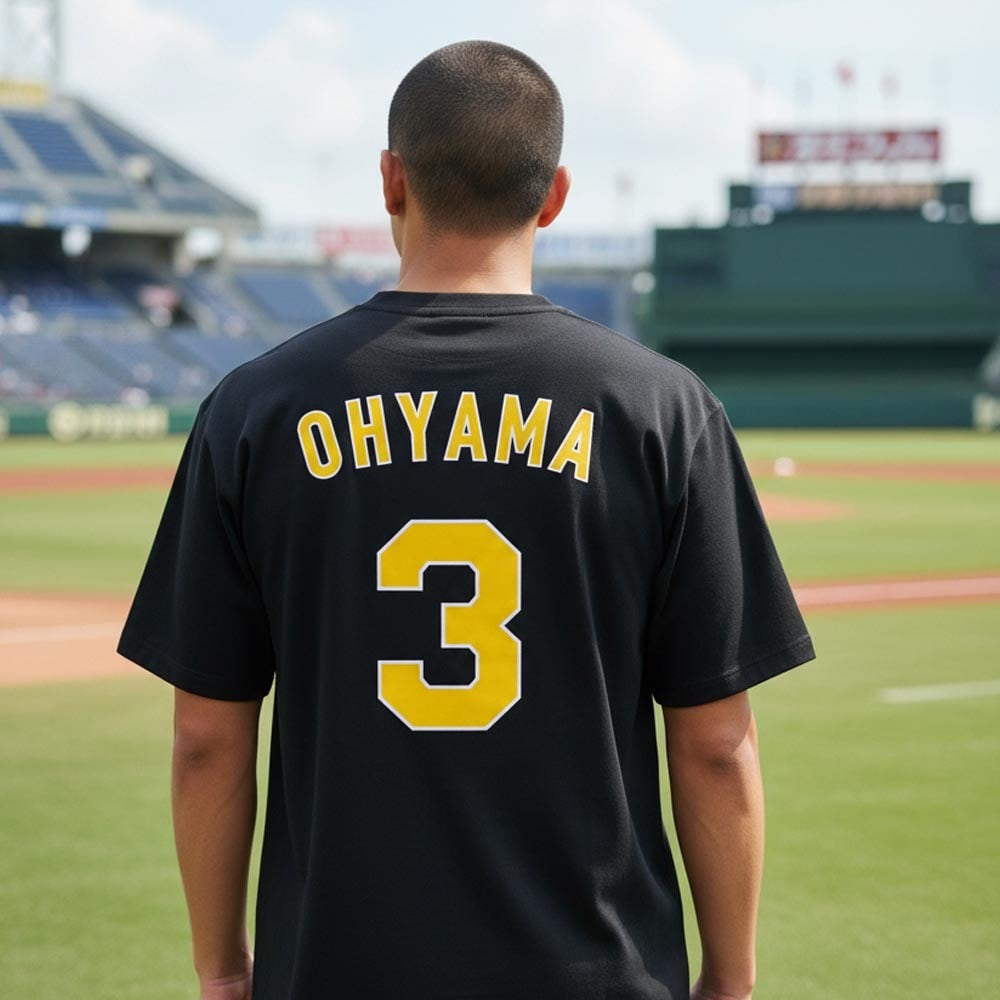 阪神タイガース グッズ 球団承認 NEWバージョン！TIGERS LOGO☆TL大山