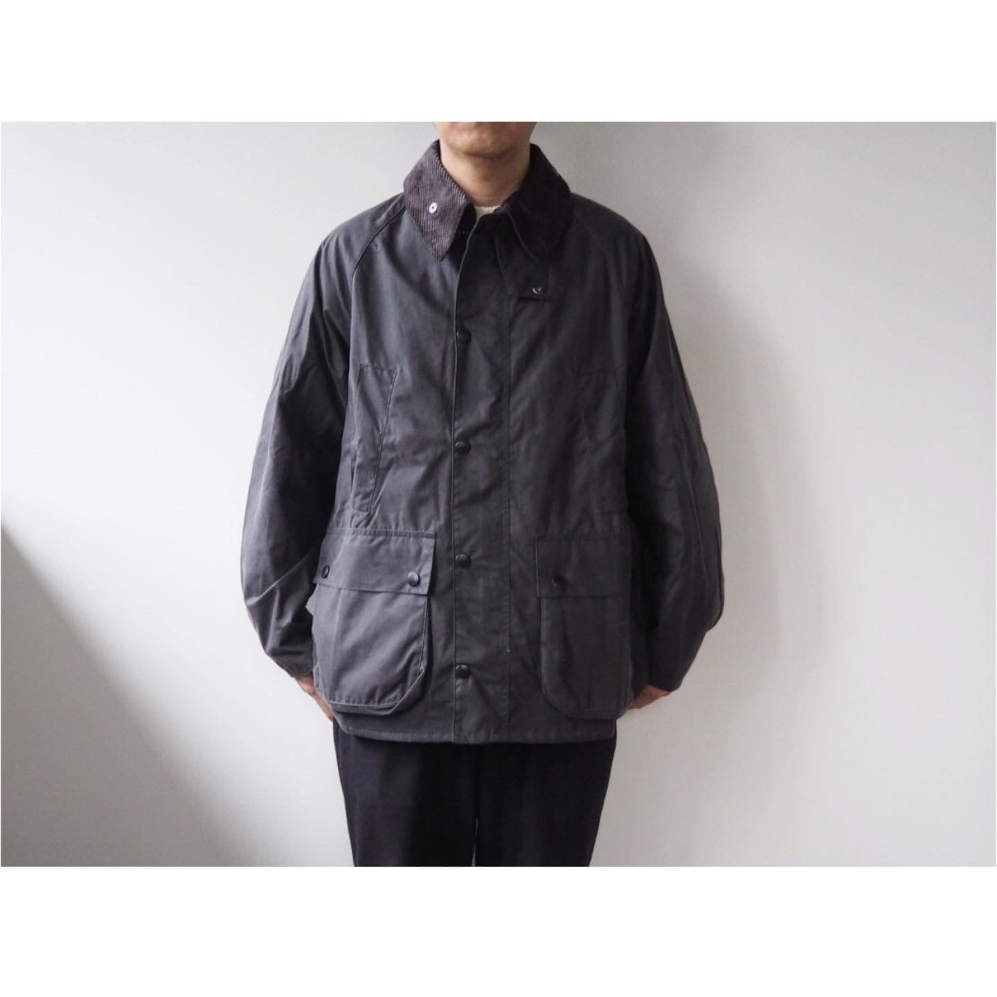 Barbour OS WAX BEDALE 21AW グレー 40 バブアー